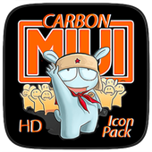 Miui Carbon - Icon Pack (Paid) Apk