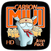 Miui Carbon - Icon Pack (Paid) Apk