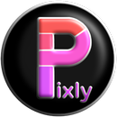 Pixly Fluo 3D - Icon Pack APK