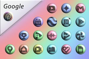 Pixly Material 3D - Icon Pack screenshot 2