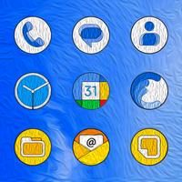 Pixly Paint - Icon Pack imagem de tela 1