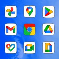 Pixly Square - Icon Pack 截图 3