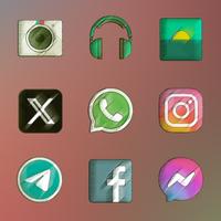 RetrOxigen - Icon Pack ảnh chụp màn hình 2