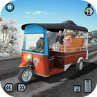 Hill Climb 3D- Tuk Auto Rickshaw Game Zeichen