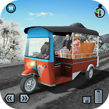 Hill Climb 3D- Tuk Auto Rickshaw Game ikona