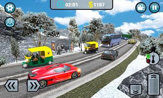 Hill Climb 3D- Tuk Auto Rickshaw Game スクリーンショット 2