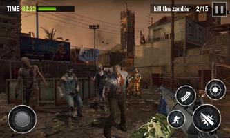 Zombie Invasion Dead Hunter Last Survival 3D captura de pantalla 3