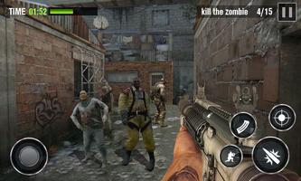 Zombie Invasion Dead Hunter Last Survival 3D screenshot 1