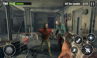 Zombie Invasion Dead Hunter Last Survival 3D captura de pantalla 2