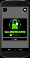 Wifi Free Networks Scan Affiche