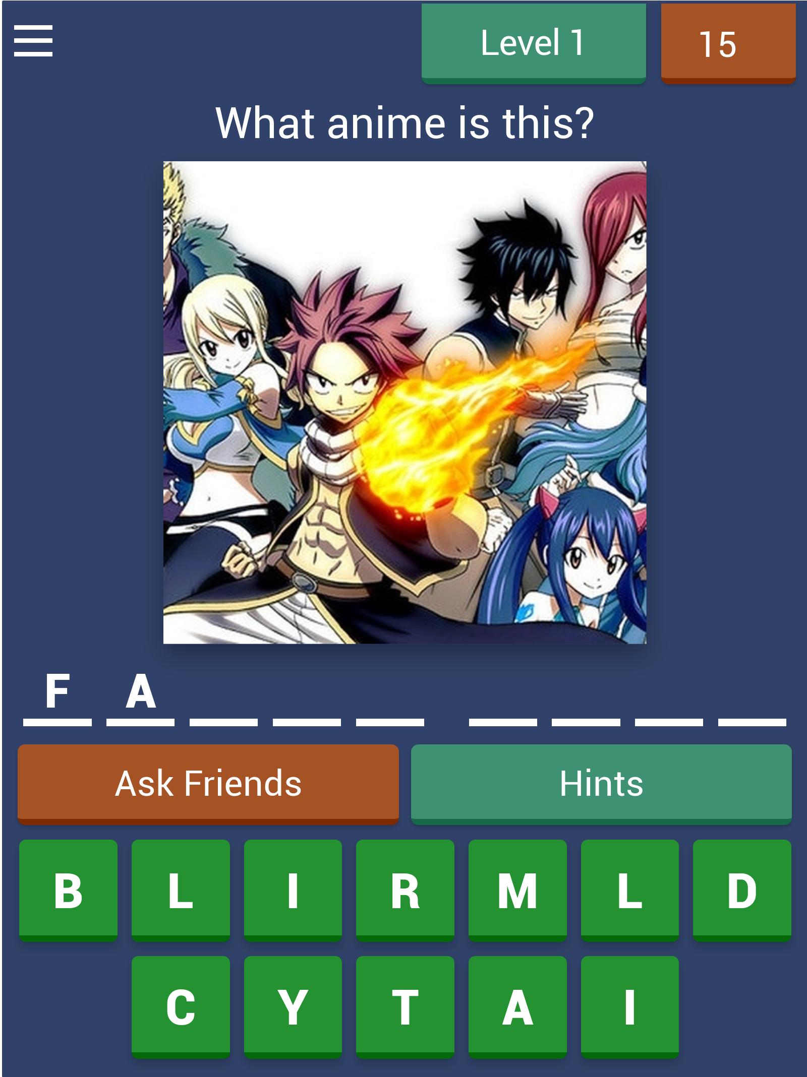 Guess the Anime for Android - APK Download