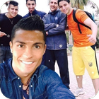 Selfie com Cristiano cr7 ícone