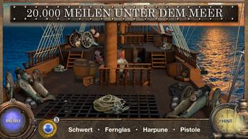 Kapitän Nemo: Wimmelbildspiele Plakat