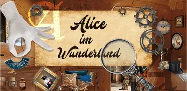 Alice im Wunderland Wimmelbild