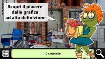 Poster Cerca Oggetti: Zombies Escape