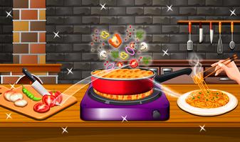 لعبة طبخ المعكرونة المقرمشة تصوير الشاشة 1