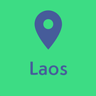 Laos Travel Map - Offline أيقونة
