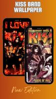 Kiss Band Wallpaper پوسٹر