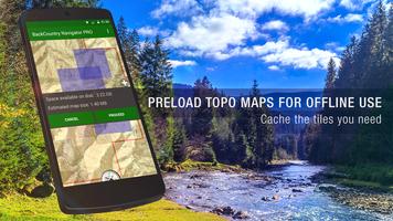 1 Schermata BackCountry Nav Topo Maps GPS 