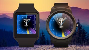 Sunrise Sunset Watch Face تصوير الشاشة 3
