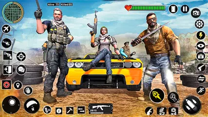 Скачать Commando Shooting Strike Games XAPK