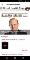 Critical Health News تصوير الشاشة 1