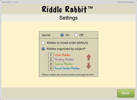 Riddle Rabbit™ K-1 (Free) captura de pantalla 1