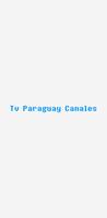 برنامه‌نما Paraguay Tv Canales عکس از صفحه
