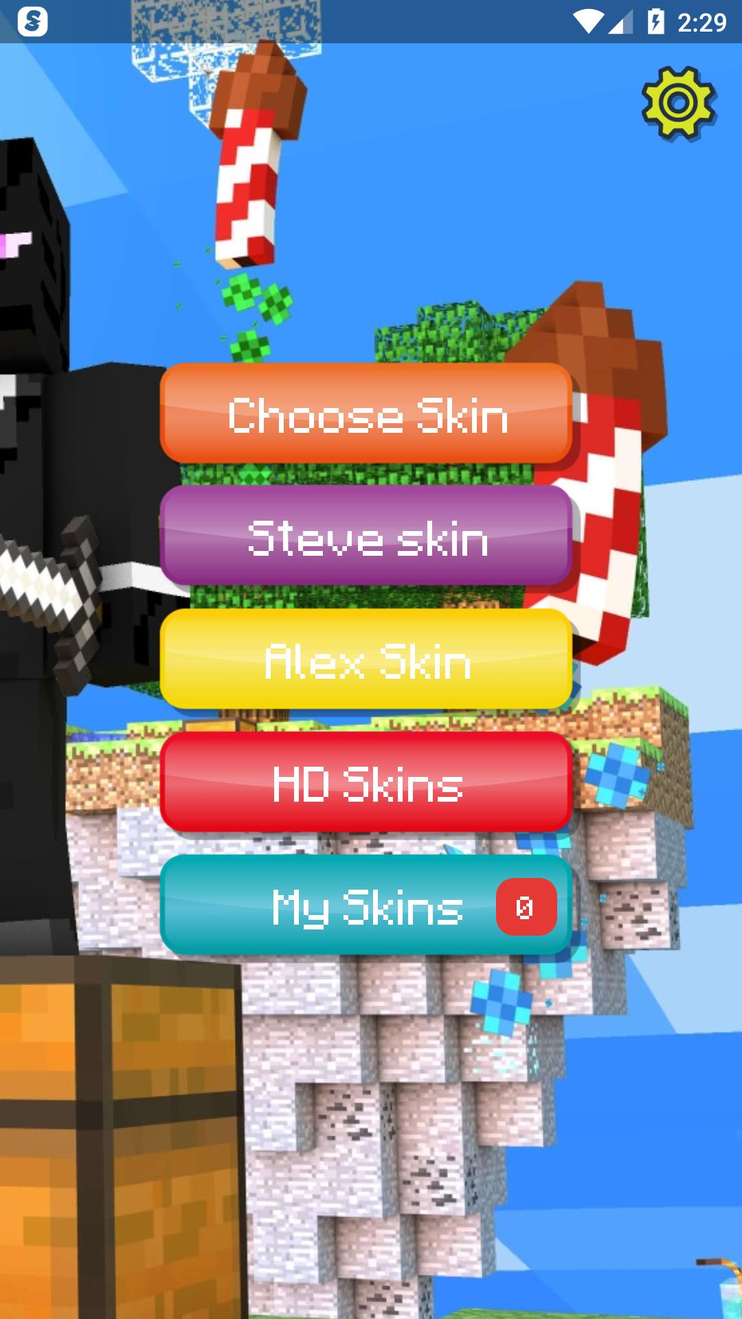 Android 用の Hd Skins Editor For Minecraft Pe 128x128 Apk をダウンロード