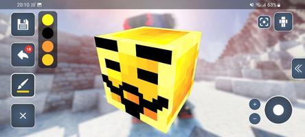 Poster HD Skins Editor for Minecraft