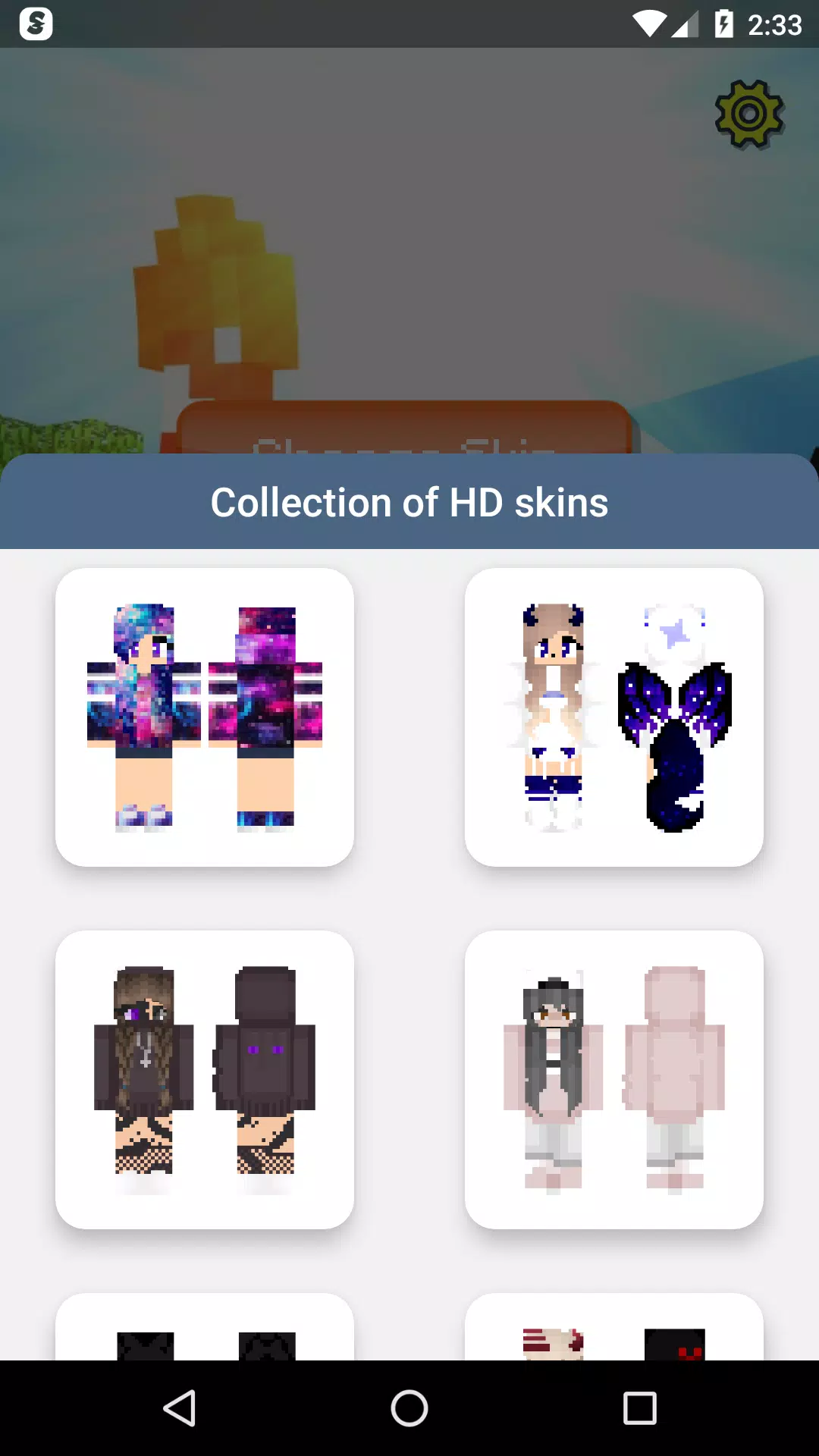 HD Skins Editor for MINECRAFT (128x128 SKINS) 