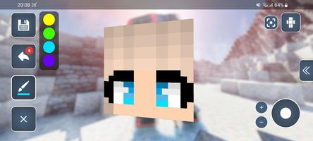 HD Skins Editor for Minecraft ảnh chụp màn hình 1