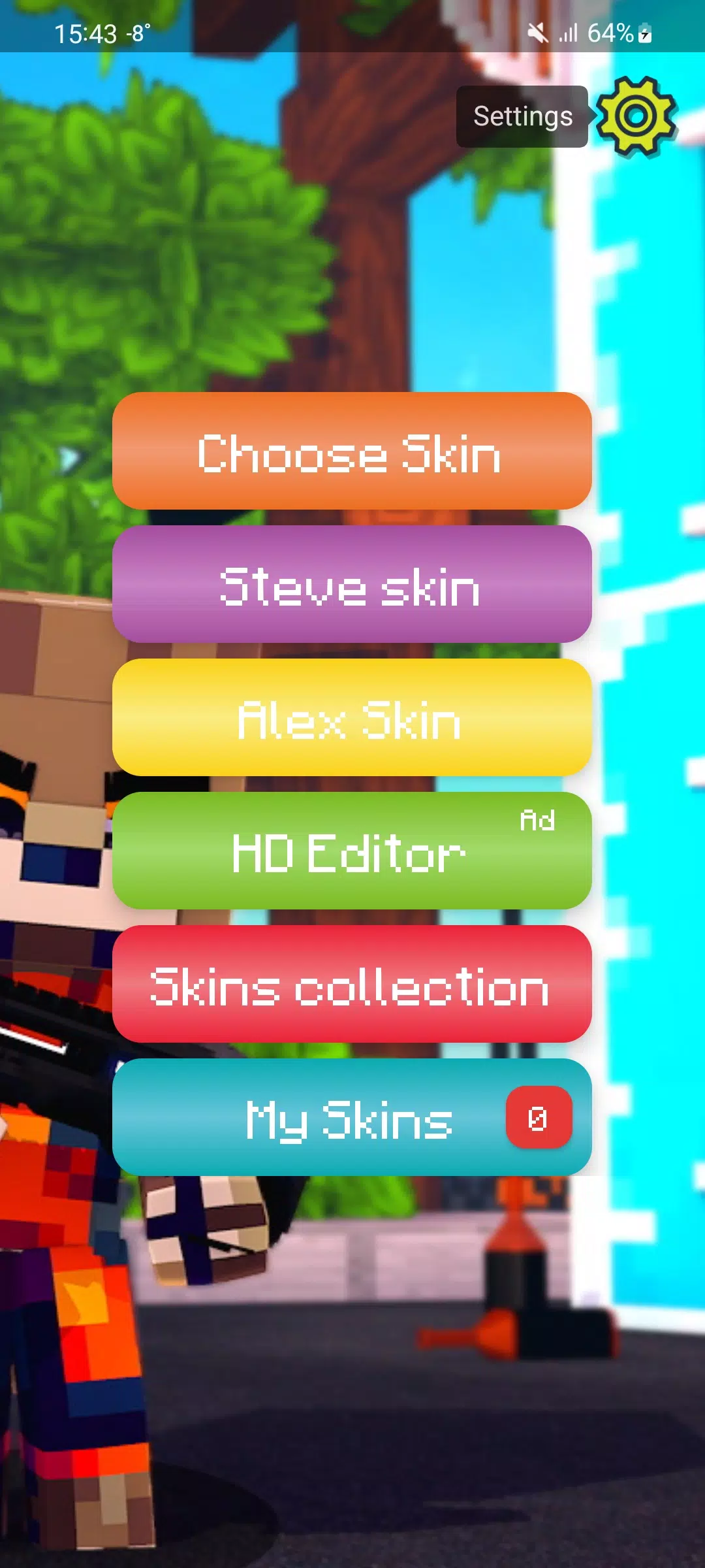 Skin Editor 3D for Minecraft Mod Apk Download下载-Skin Editor 3D