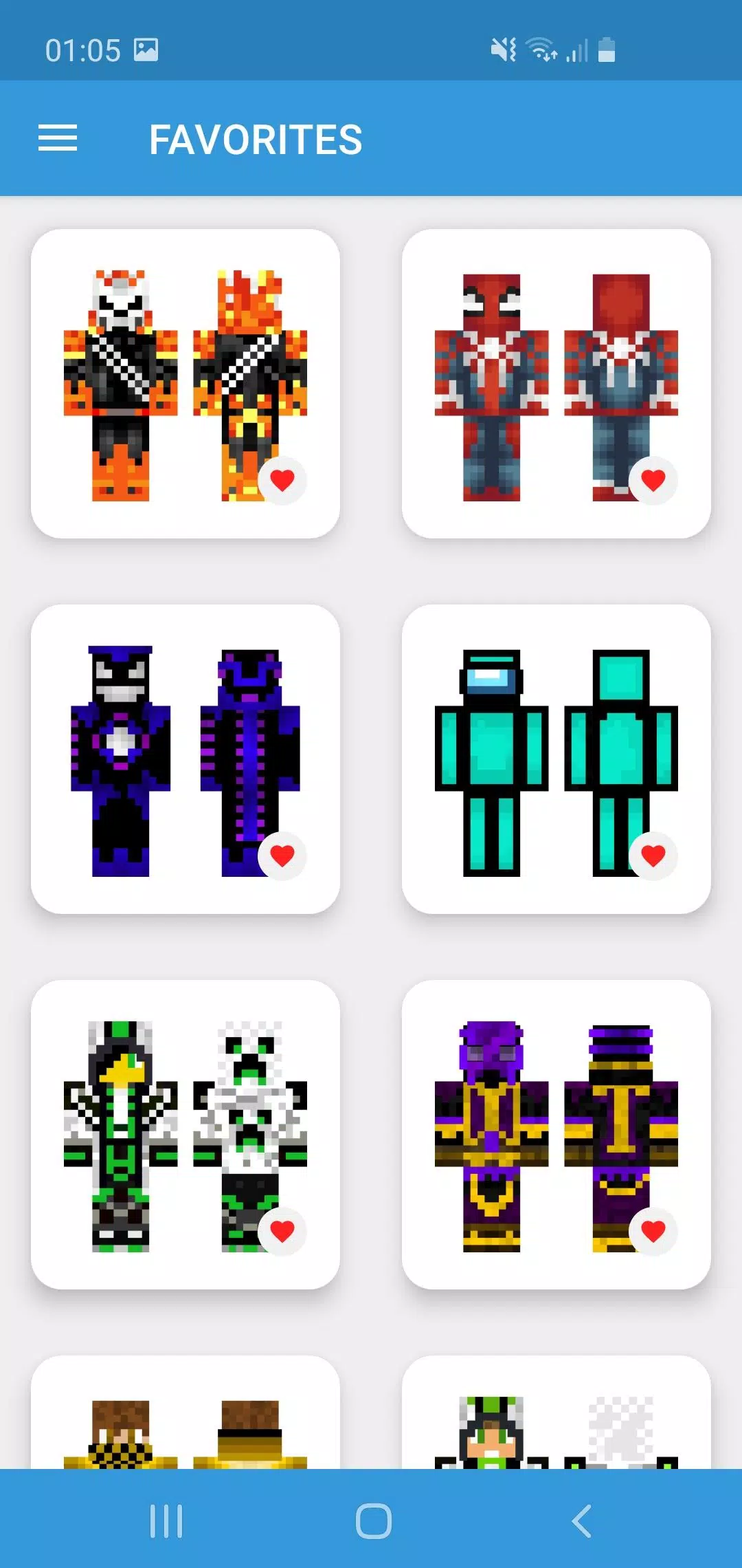 mas  Minecraft Skins