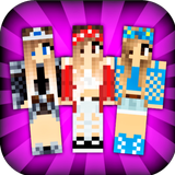 Girls Skins for Minecraft PE biểu tượng