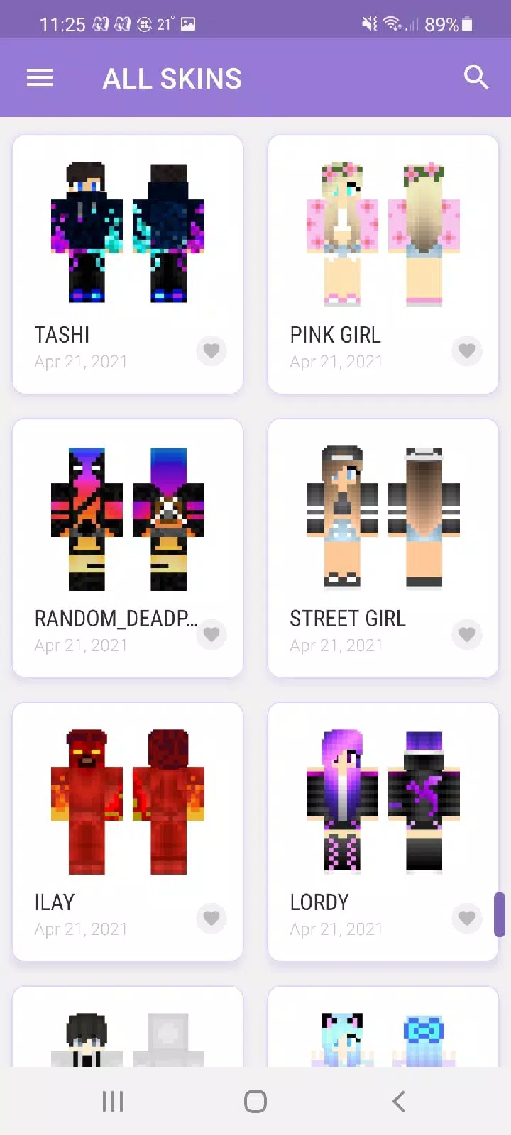 Skins for Minecraft 2 for Android - Download