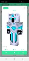 Skins-MASTER for Minecraft الملصق