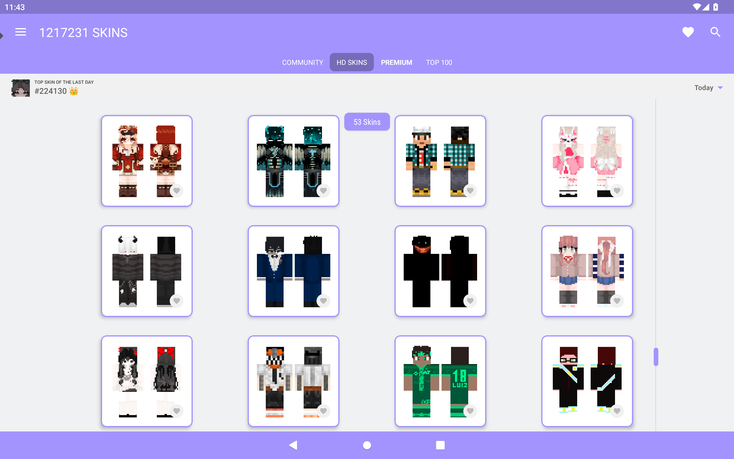 Skins-MASTER for Minecraft 3.3.7 Free Download