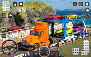 Trailer Truck Car Transport 3D Screenshot 3