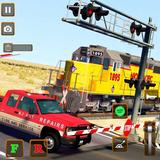 Train Truck Crash Rampage Sim أيقونة