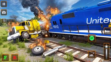 Train Truck Crash Rampage Sim Screenshot 1