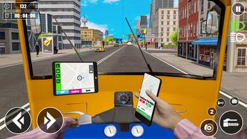 Tuk Tuk Auto Rickshaw Sim 3D capture d'écran 2