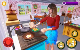 Virtual Farmer Family Sim 3D Affiche