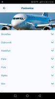 برنامه‌نما Croatia Airlines عکس از صفحه