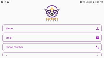 favorite holiday survey screenshot 1