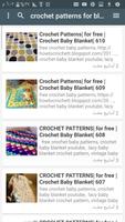 +3500 Free Crochet Patterns capture d'écran 3