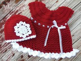Neueste Crochet Baby Dress Screenshot 3