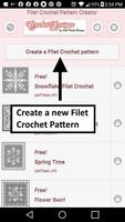 Filet Crochet Pattern Creator poster