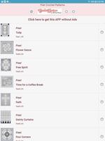 Filet Crochet Free Patterns ảnh chụp màn hình 1