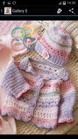 Crochet Pattern Baby Cardigan capture d'écran 3